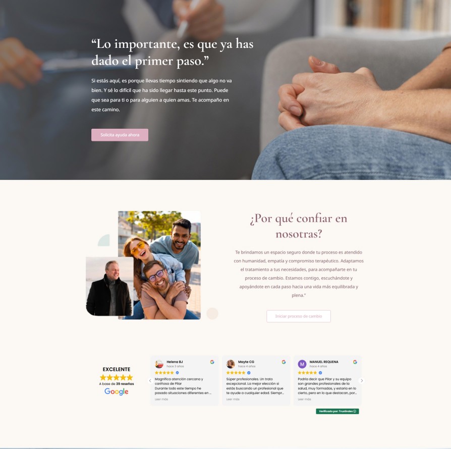 diseño web psicólogos