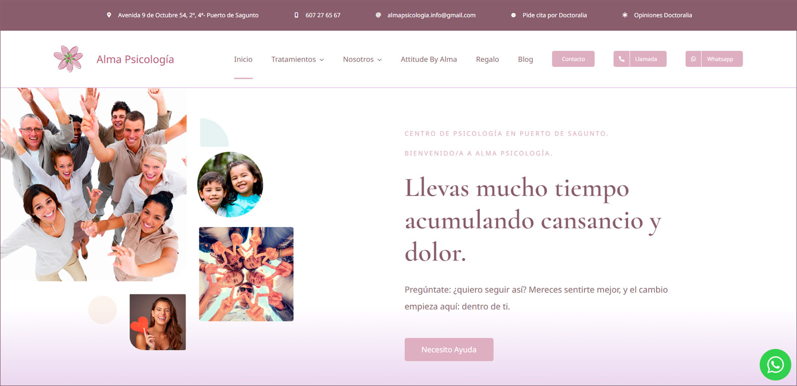 diseño web psicologia
