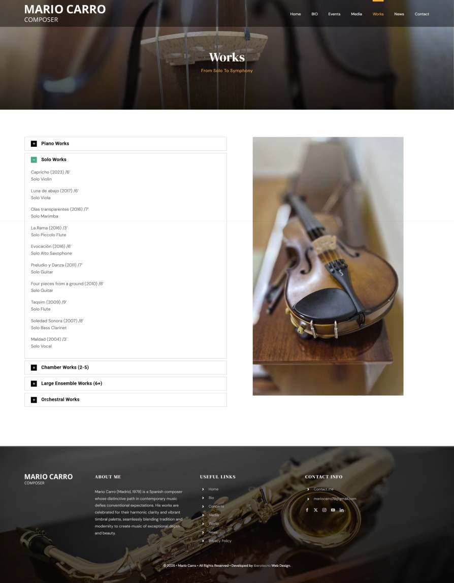 diseño web compositor