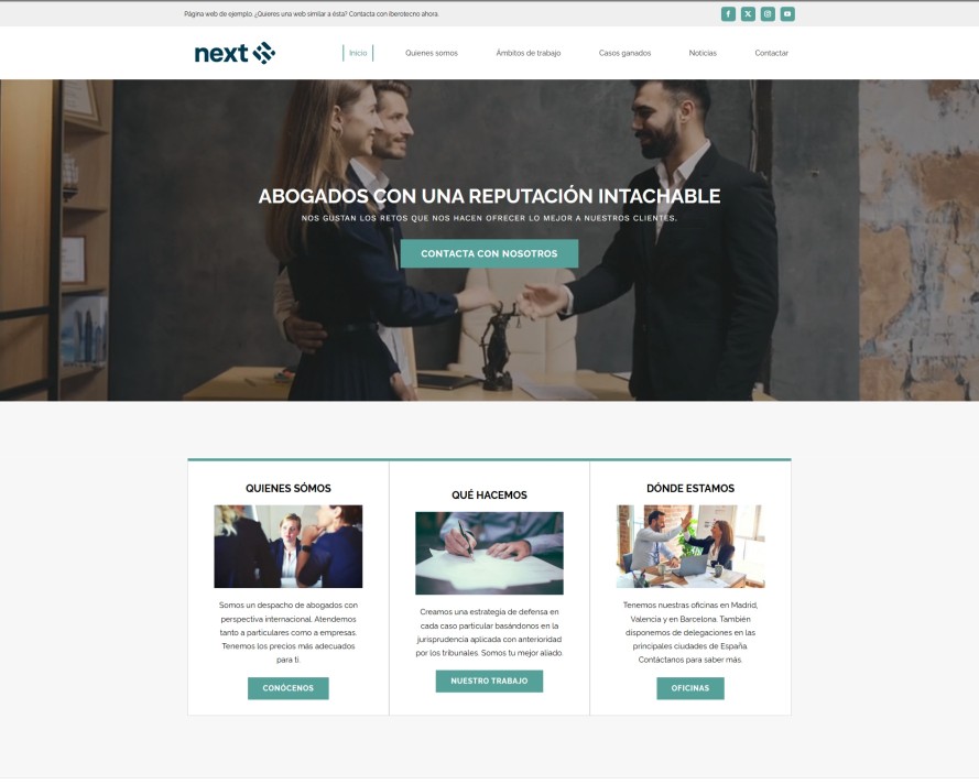 diseño web para abogados
