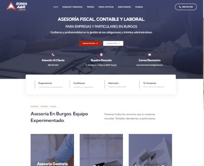 Ejemplo de web asesoria gestoria