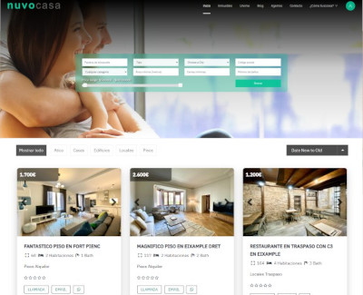 Ejemplo de página web Amazon